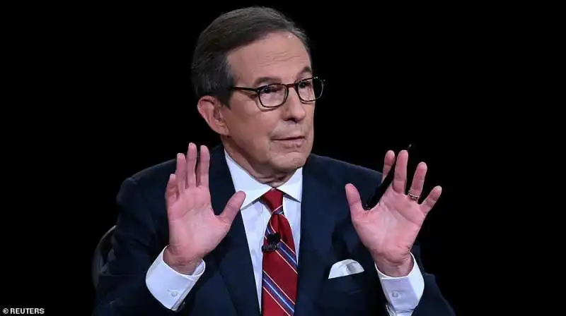 chris wallace   moderatore primo dibattito trump biden 