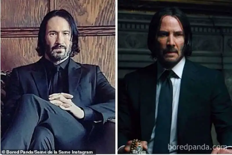 daniel volovsek sosia di keanu reeves