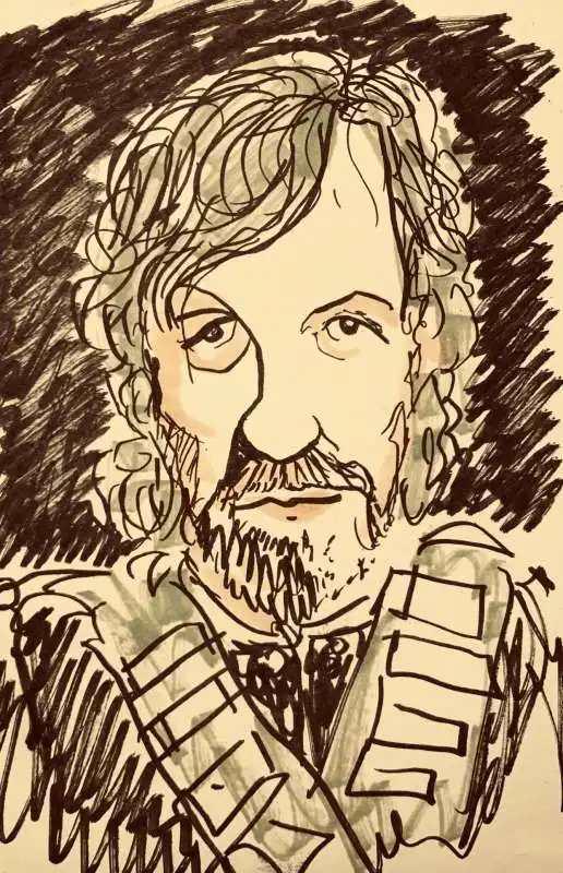 emir kusturica   disegno di paolo virzi'