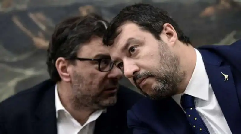 Giorgetti Salvini