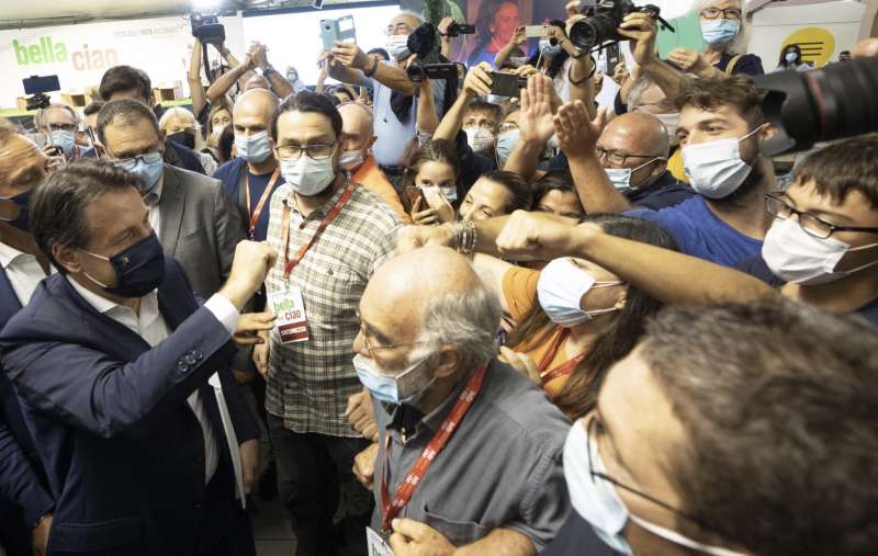 giuseppe conte alla festa de l'unita' di modena 10