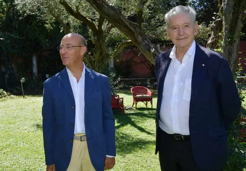 gli ambasciatori michele valensise e giovanni castellaneta  foto di bacco