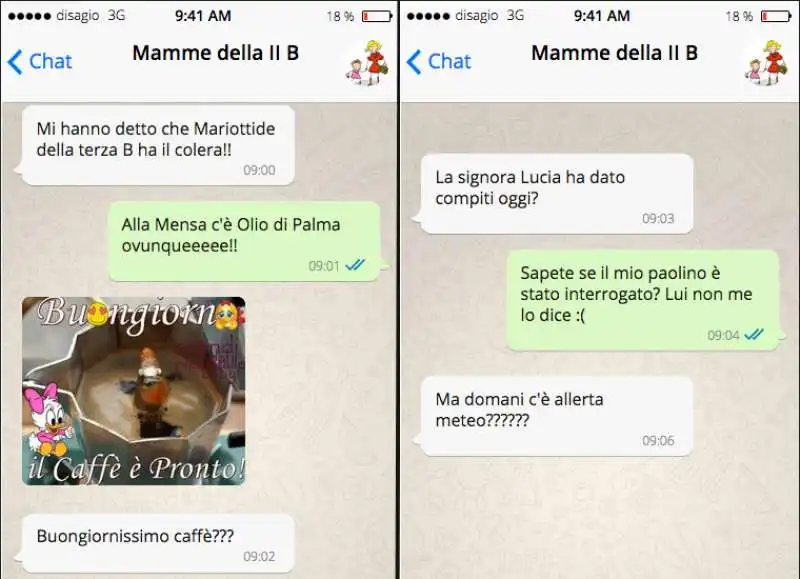 gruppi delle mamme su whatsapp