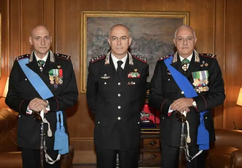 i generali dei carabinieri bernardini nistri e luzi