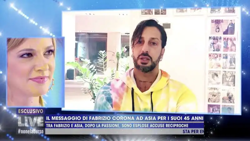 il videomessaggio di fabrizio corona per asia argento 3