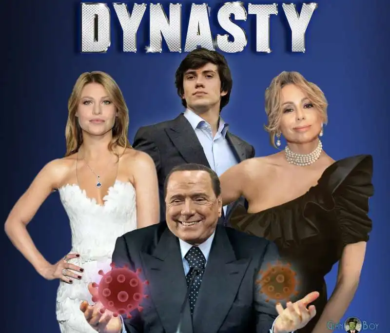 LA FAMIGLIA BERLUSCONI E IL CORONAVIRUS BY GIANBOY