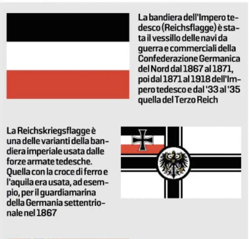 le bandiere che ispirano i neonazisti 