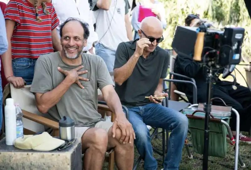 luca guadagnino lorenzo mieli sul set di we are who we are