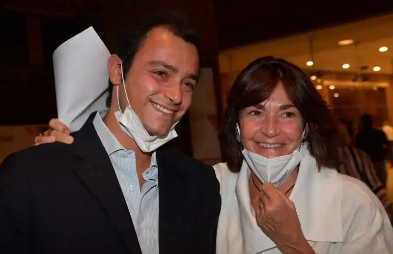 marina letta col figlio edoardo ottaviani  foto di bacco