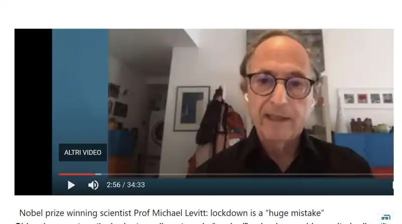 michael levitt e il lockdown