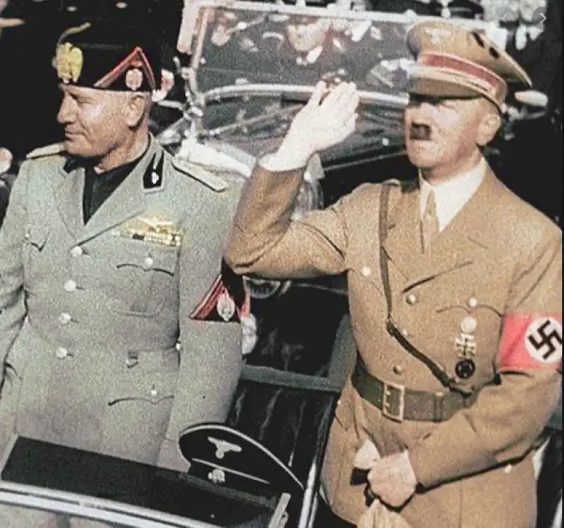 mussolini hitler