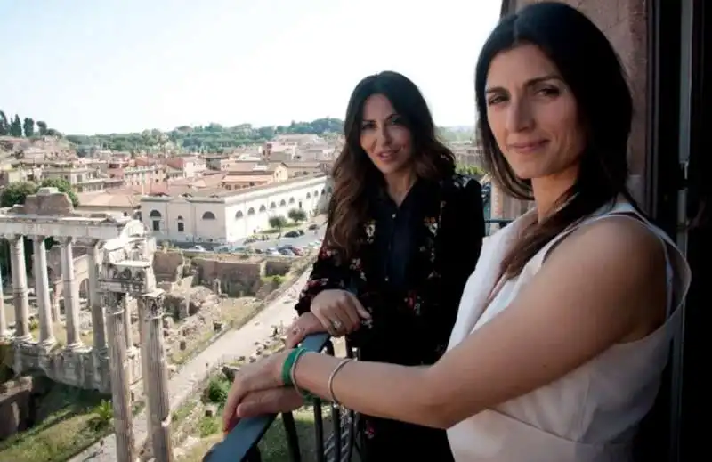 sabrina ferilli virginia raggi