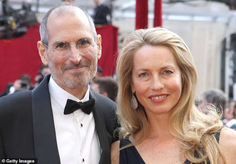 steve jobs laurene powell jobs