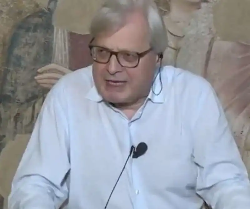 vittorio sgarbi a l'aria che tira  4