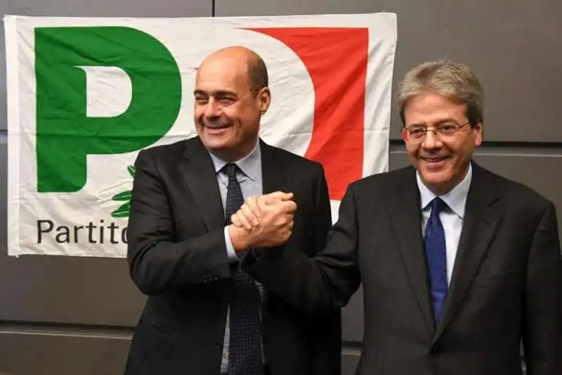 zingaretti gentiloni