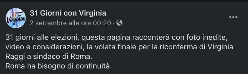 31 giorni con virginia  10