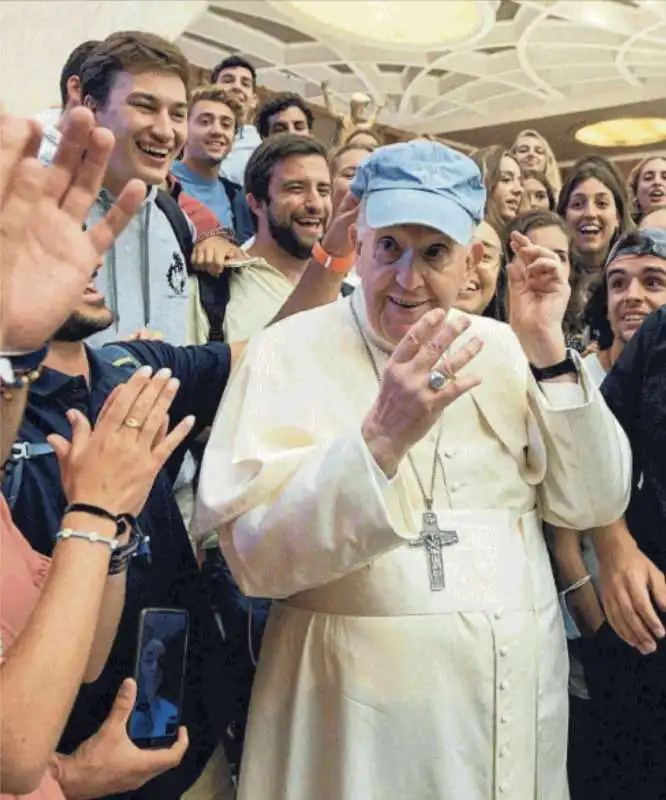 BERGOGLIO ALL UDIENZA GENERALE