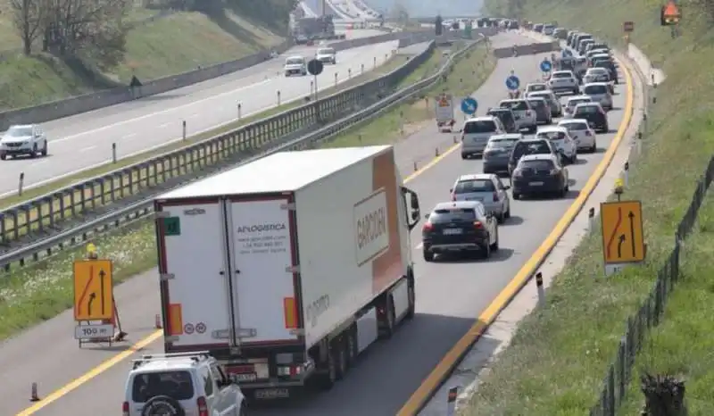 cantieri in autostrada 5