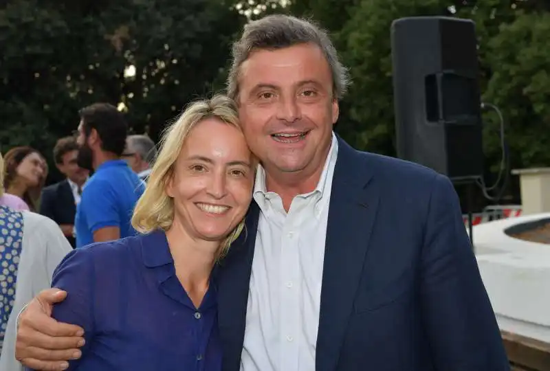 carlo calenda con la sorella giulia  foto di bacco