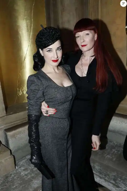 dita von teese e betony vernon