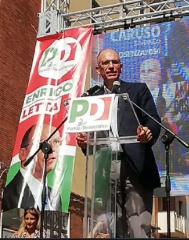 enrico letta a cosenza