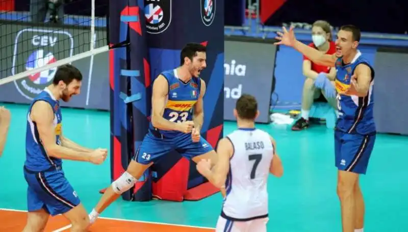 europei di pallavolo italia slovenia 2