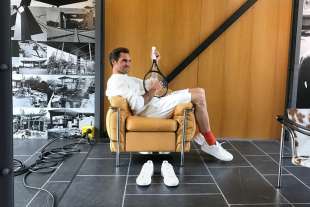 federer e l'azienda di scarpe on 2