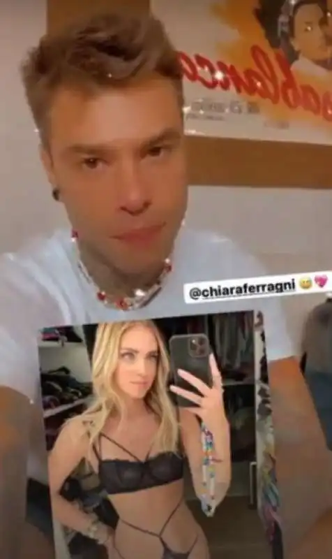 fedez e la lingerie della moglie chiara ferragni 2