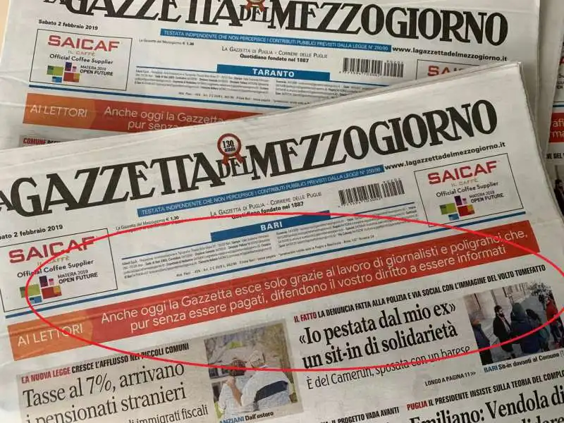 GAZZETTA DEL MEZZOGIORNO