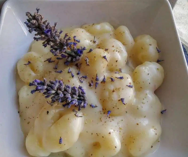 gnocchi alla lavanda 