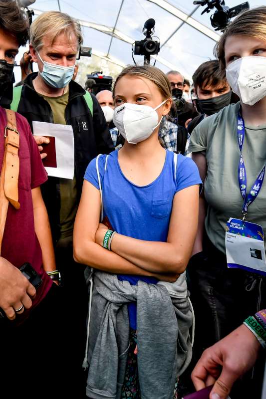 greta thunberg a milano 11