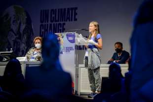 greta thunberg a milano per il clima 26