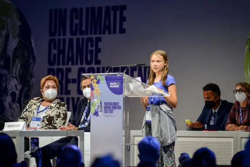 greta thunberg a milano per il clima 29