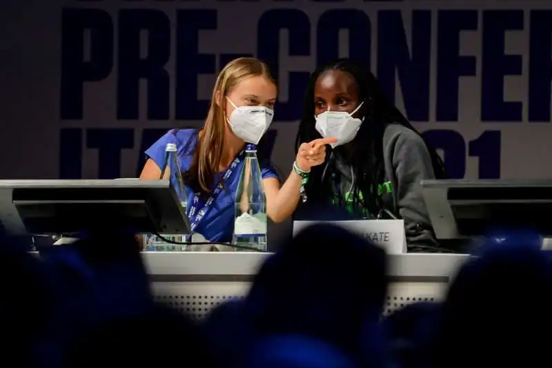 greta thunberg a milano per il clima 7