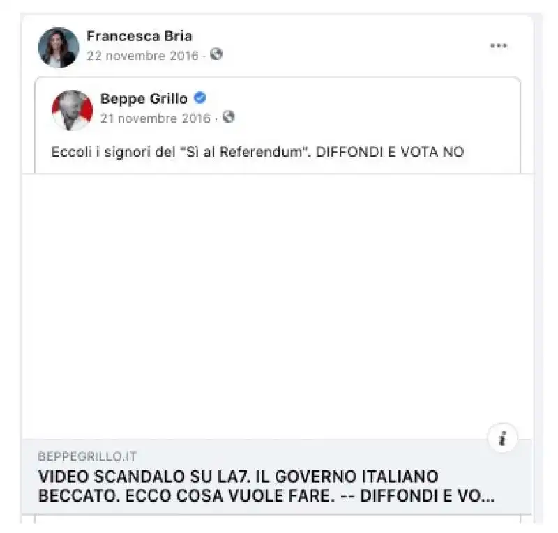 i post di francesca bria sui social 7