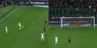 IL QUASI GOL DI MBAPPE CONTRO IL METZ