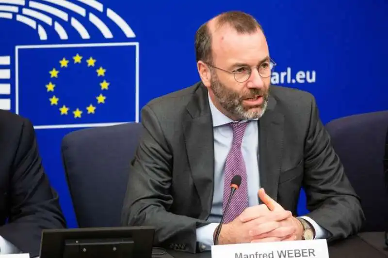 il tedesco manfred weber