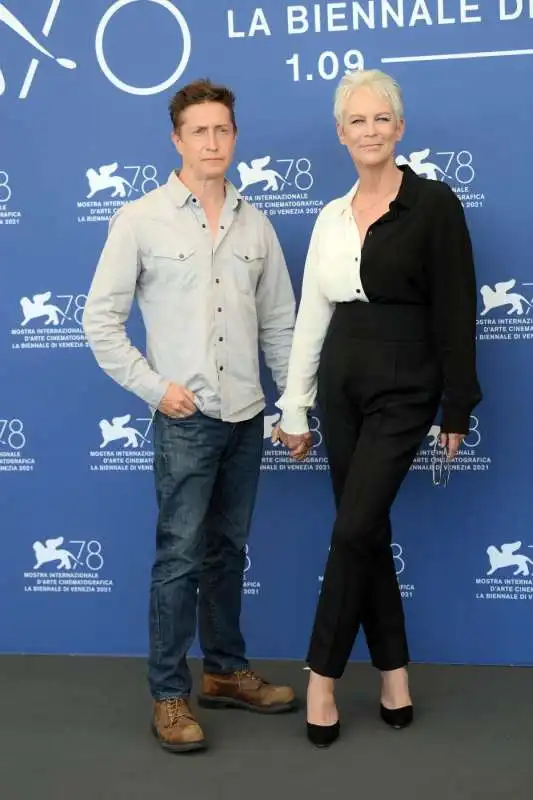 jamie lee curtis e david gordon green halloween kills festival di venezia 1