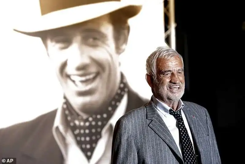 jean paul belmondo al festival lumiere di lione nel 2013 