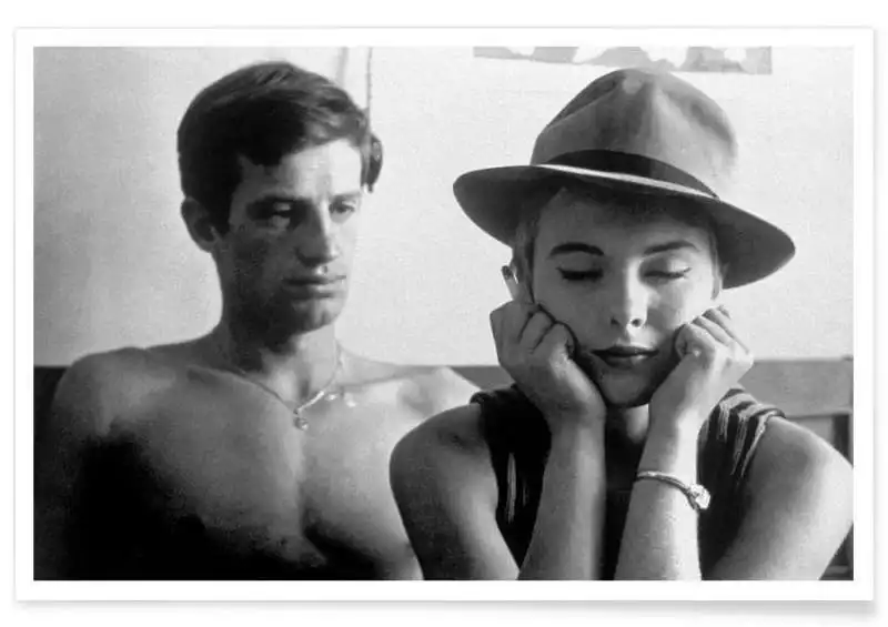 JEAN PAUL BELMONDO JEAN SEBERG - FINO ALL ULTIMO RESPIRO