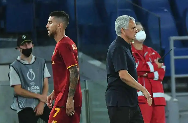 jose mourinho lorenzo pellegrini foto mezzelani gmt 015