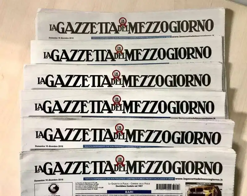 LA GAZZETTA DEL MEZZOGIORNO