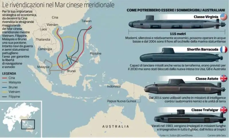 LA SFIDA NEL MAR CINESE MERIDIONALE