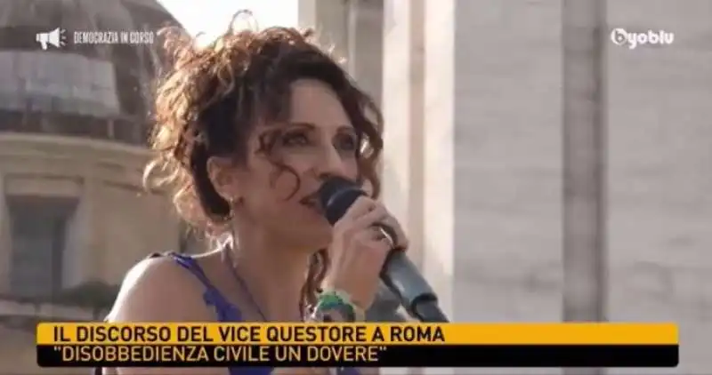 la vice questore di roma no green pass nunzia alessandra schiliro 2