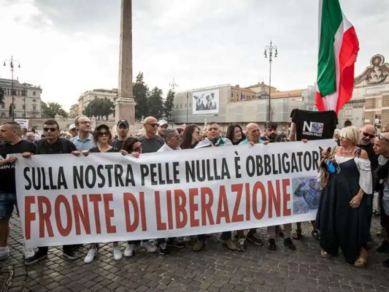 Manifestazione No Green Pass 2