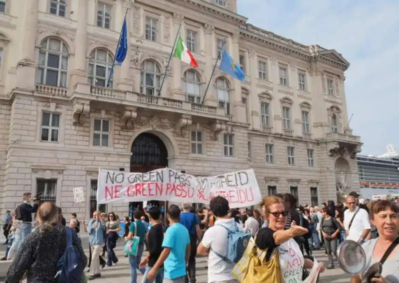 manifestazioni no vax 21