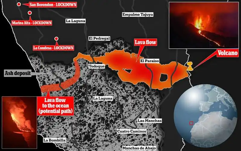 Mappa di La Palma