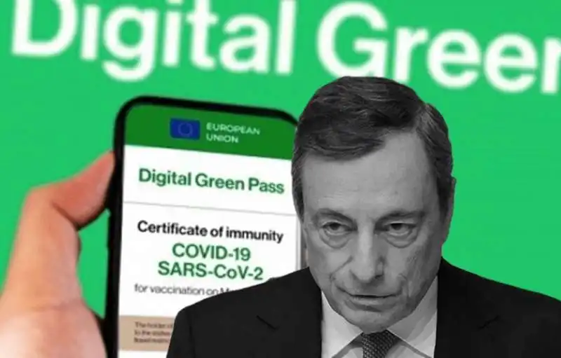 MARIO DRAGHI GREEN PASS