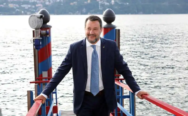 matteo salvini a cernobbio 