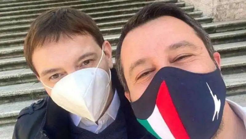 matteo salvini e luca morisi 2